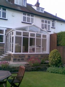 Timber Gable End Conservatory