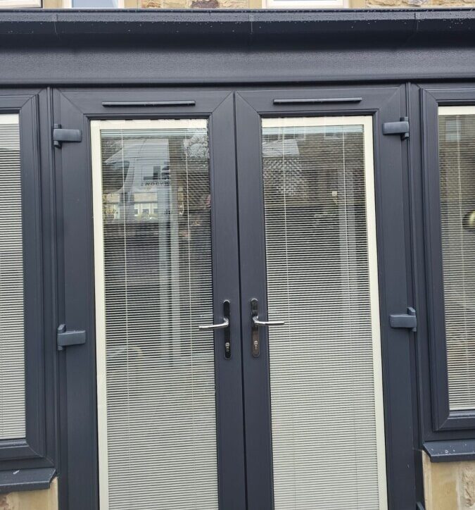 French blinds uPVC French doors